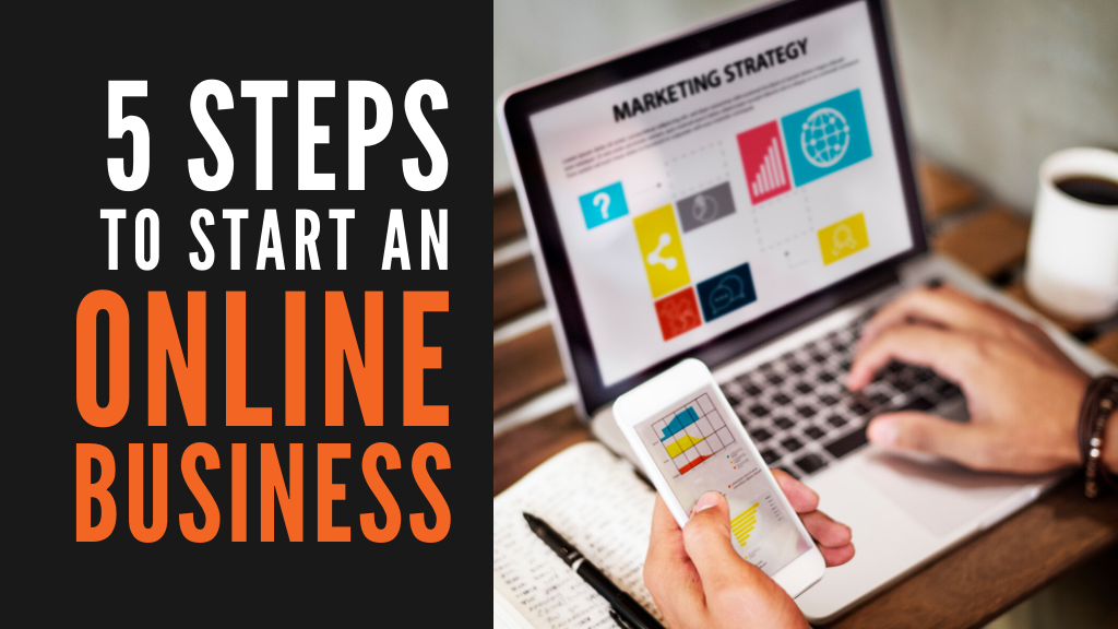 steps to start an online business